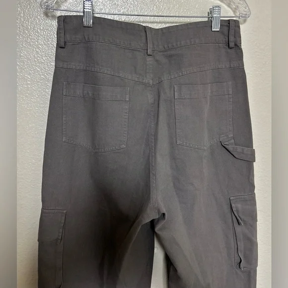 MATE The Label Organic Cotton Utility Cargo Gorpcore Industrial Chic Pants - Picture 8 of 9